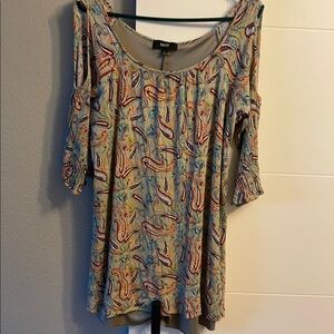 Paisley Print Top